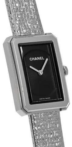 Chanel Boy-Friend H4876 21.5mm Stainless steel Black 2