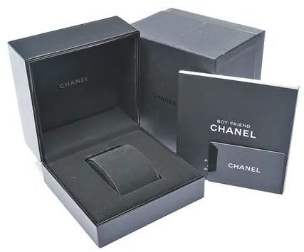 Chanel Boy-Friend H4876 21.5mm Stainless steel Black 4