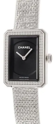 Chanel Boy-Friend H4877 28mm Stainless steel Black