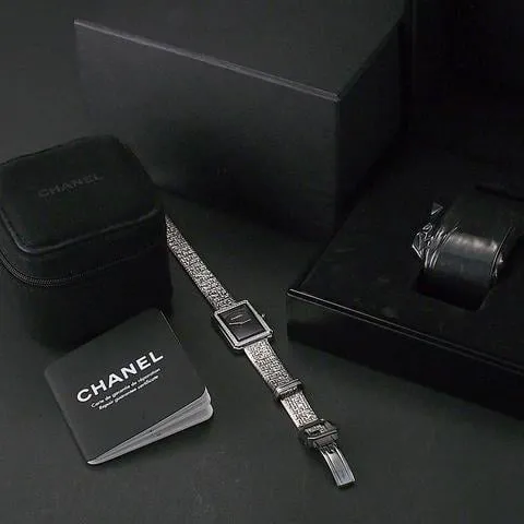 Chanel Boy-Friend H4877 28mm Stainless steel Black 6