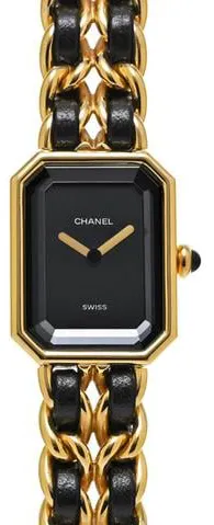 Chanel Première H0001 20mm Yellow gold Black