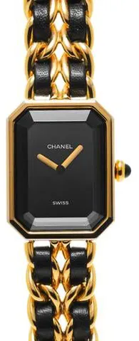 Chanel Première H0001 20mm Yellow gold Black