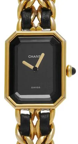 Chanel Première H0001 20mm Yellow gold Black