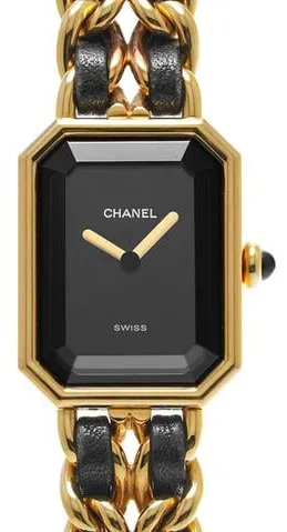 Chanel Première H0001 20mm Yellow gold Black