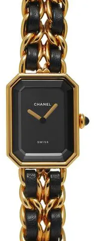 Chanel Première H0001 20mm Yellow gold Black