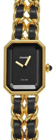 Chanel Première H0001 20mm Yellow gold Black