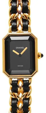 Chanel Première H0001 20mm Yellow gold Black