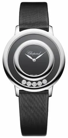 Chopard Happy Diamonds 209429-1102 32mm White gold Black