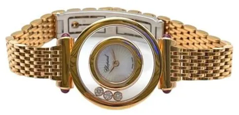 Chopard Happy Diamonds 204780-5401 21mm Rose gold Mother-of-pearl 1