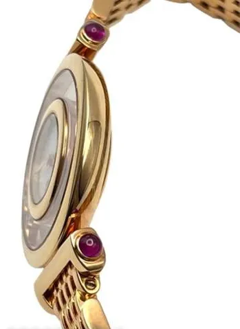 Chopard Happy Diamonds 204780-5401 21mm Rose gold Mother-of-pearl 4