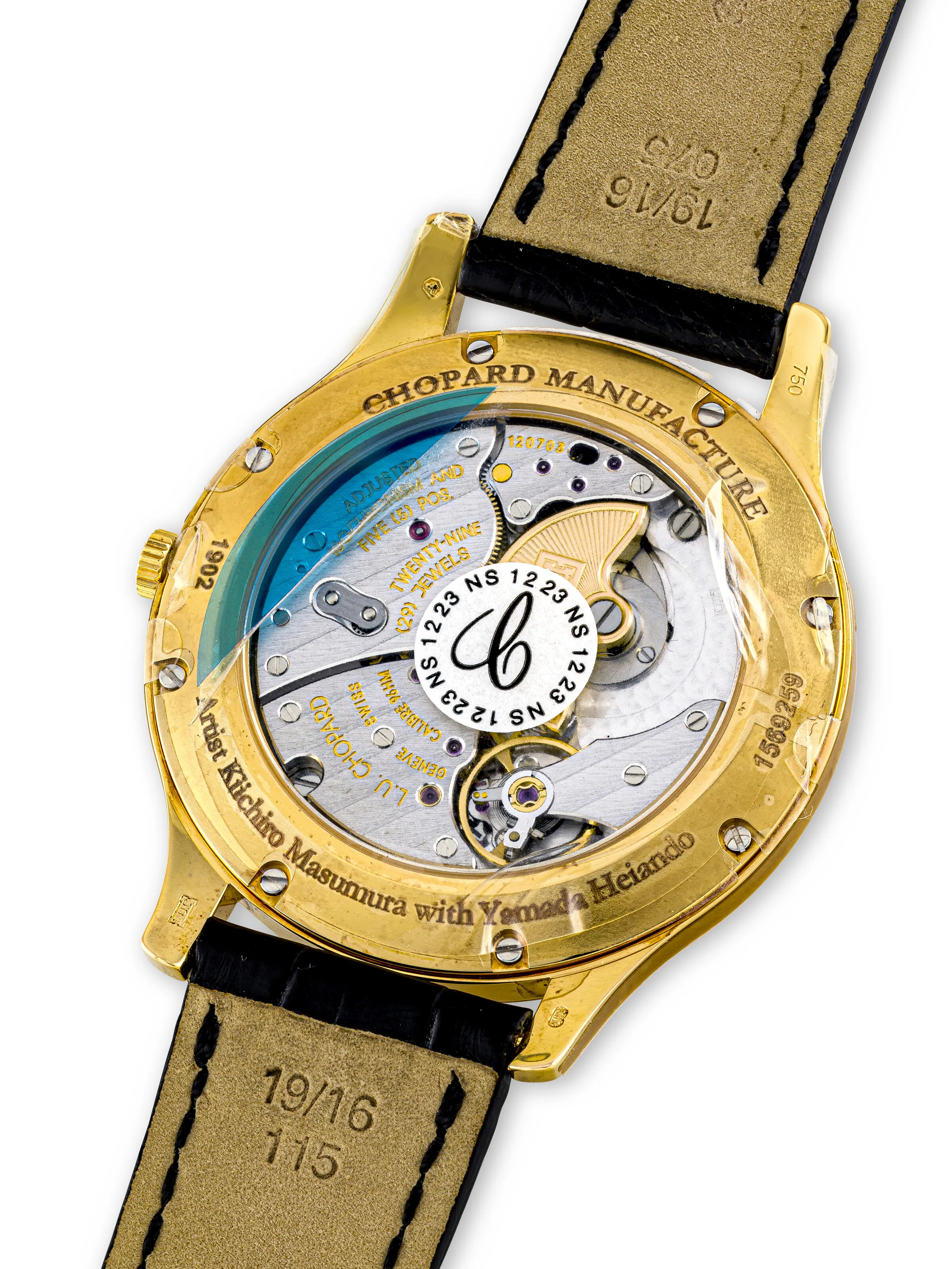 Chopard L.U.C 1902 40mm 18k Gold Golden 2