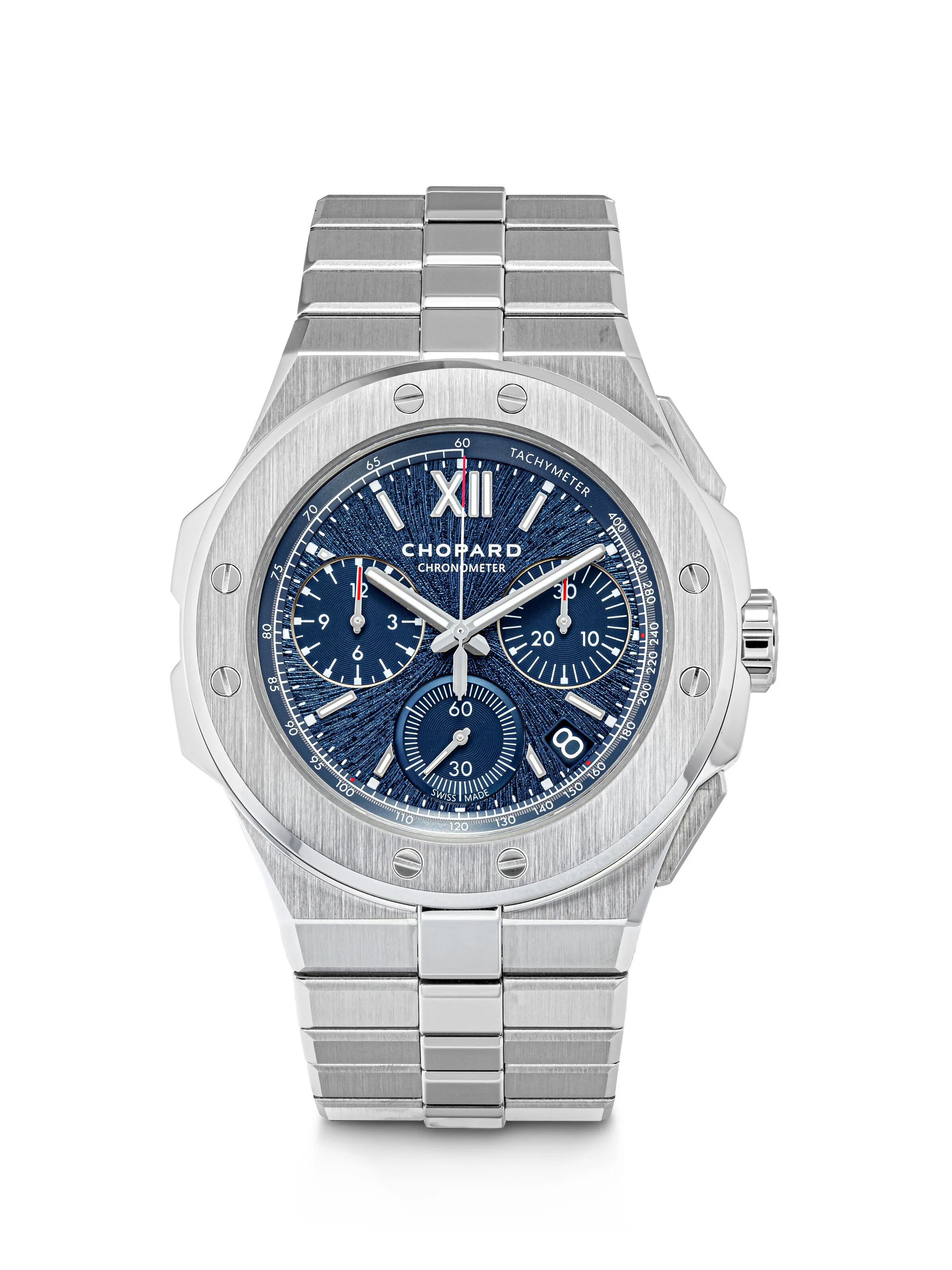 Chopard Alpine Eagle XL Chrono 44mm Stainless steel Blue