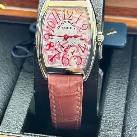 Franck Muller 1750 S6 25mm Stainless steel Rose