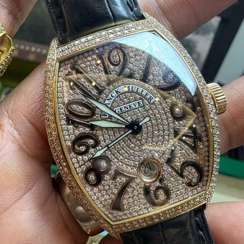 Franck Muller Casablanca 8880 BC DT 40mm Rose gold Silver