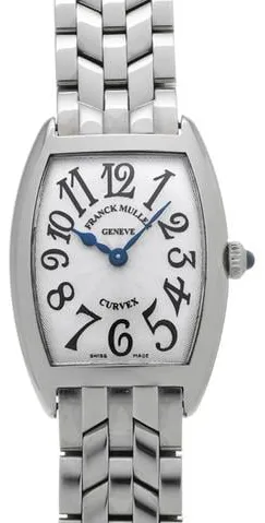 Franck Muller Cintree Curvex 1752 QZ 25mm Stainless steel Silver