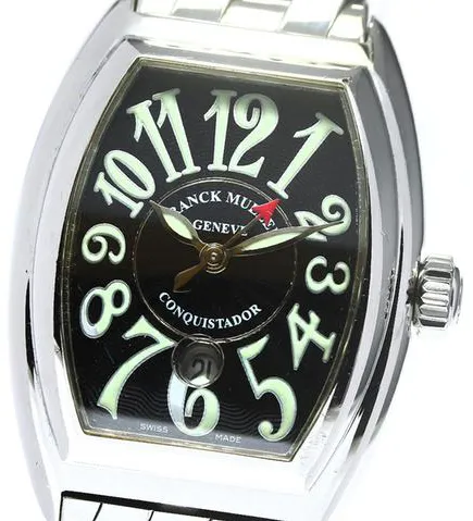 Franck Muller Conquistador 8005 L SC 28mm Stainless steel Black