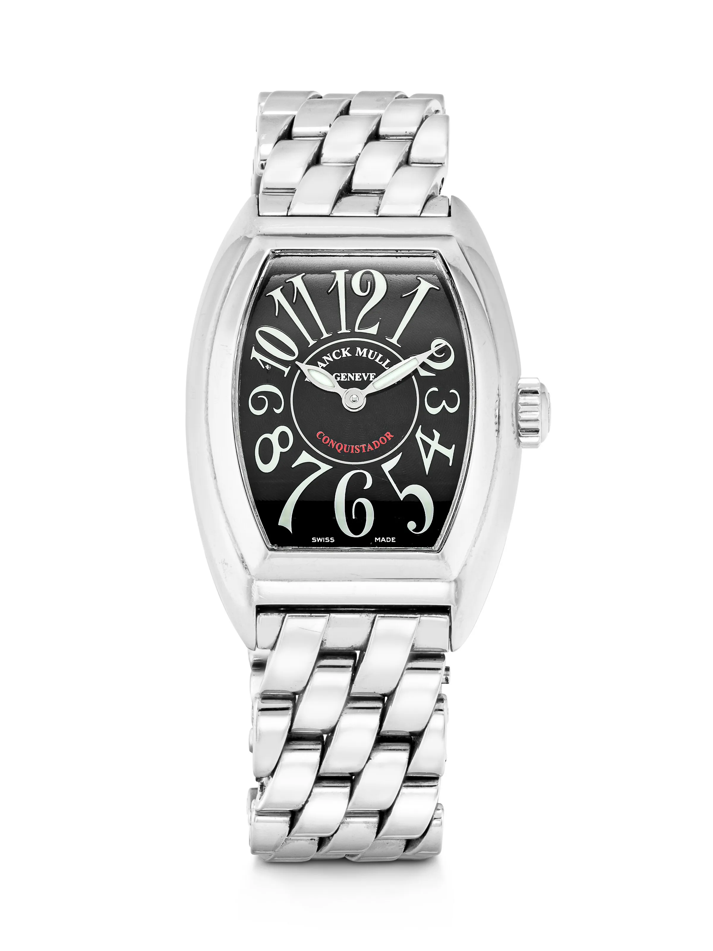 Franck Muller Conquistador 8005LQZ 28mm Stainless steel Black