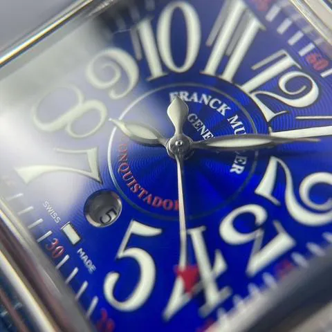 Franck Muller Conquistador Cortez 10000 L Stainless steel Blue 3