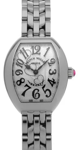 Franck Muller Heart 5002SQZC5HJRED AC 26mm Stainless steel Silver