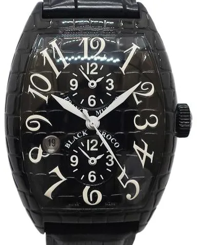 Franck Muller Master Banker 8880MBSCDTBLKCROAC 55.5mm Stainless steel Black