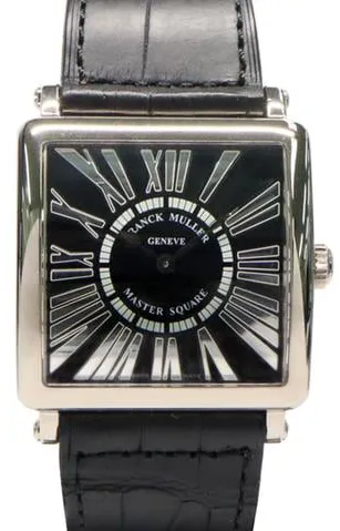 Franck Muller Master Square 6002 M QZ 32.5mm Black