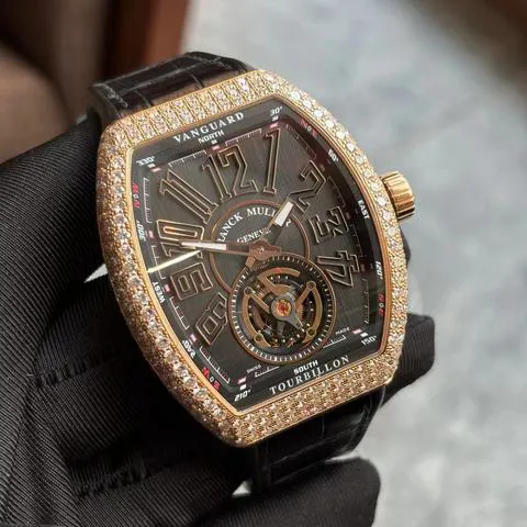 Franck Muller Vanguard V45TD 54mm Rose gold