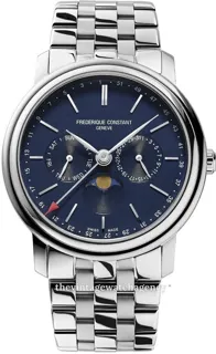 Frédérique Constant Classics FC-270N4P6B Stainless steel Blue