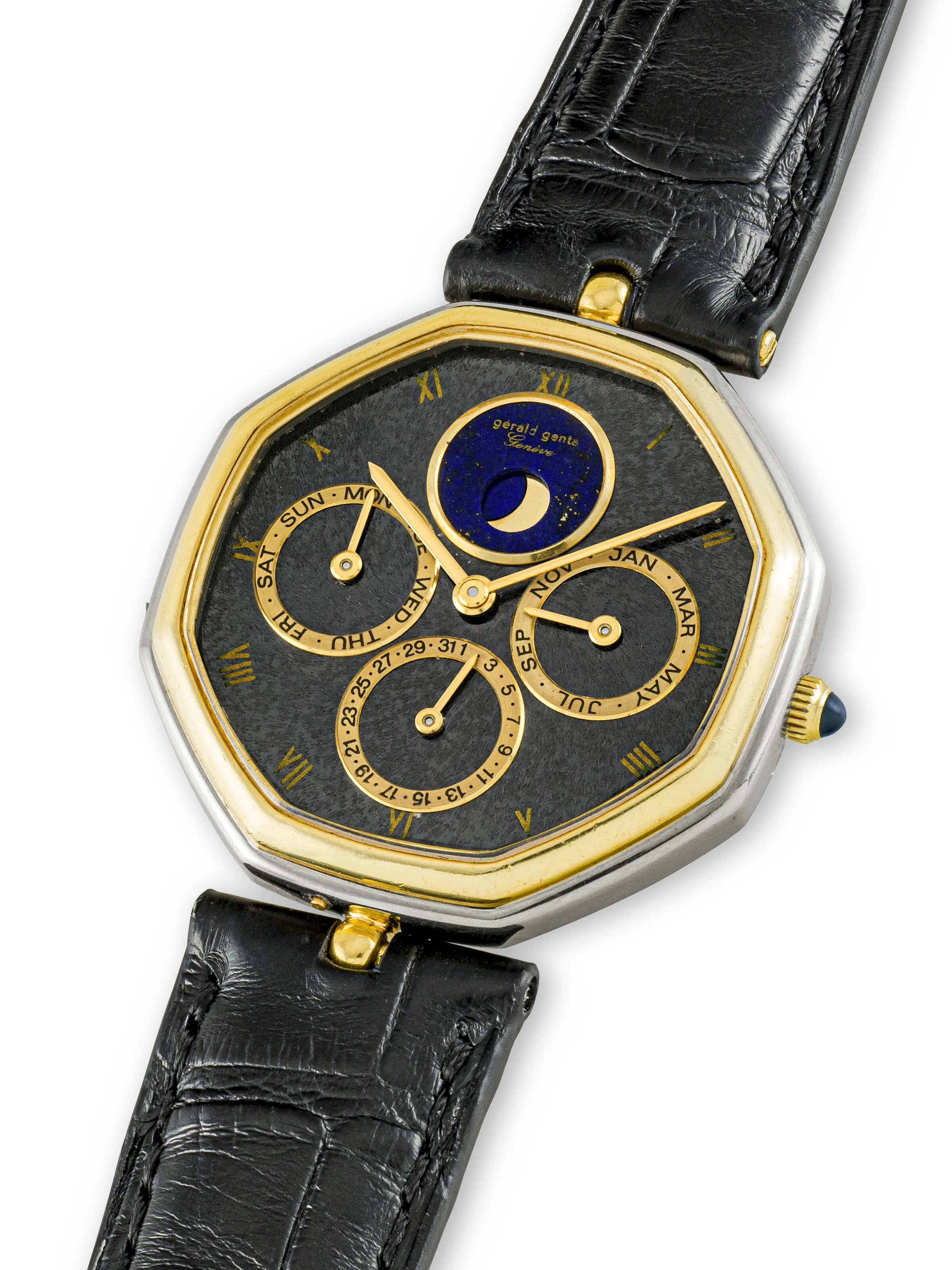 Gérald Genta Perpetual Calendar G.1840.4 34mm Two-tone gold 1