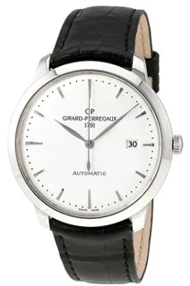 Girard-Perregaux 1966 49555-11-131-BB60 Stainless steel White