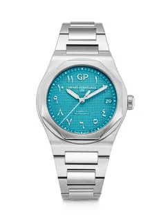 Girard-Perregaux Laureato 81010 Stainless steel Blue