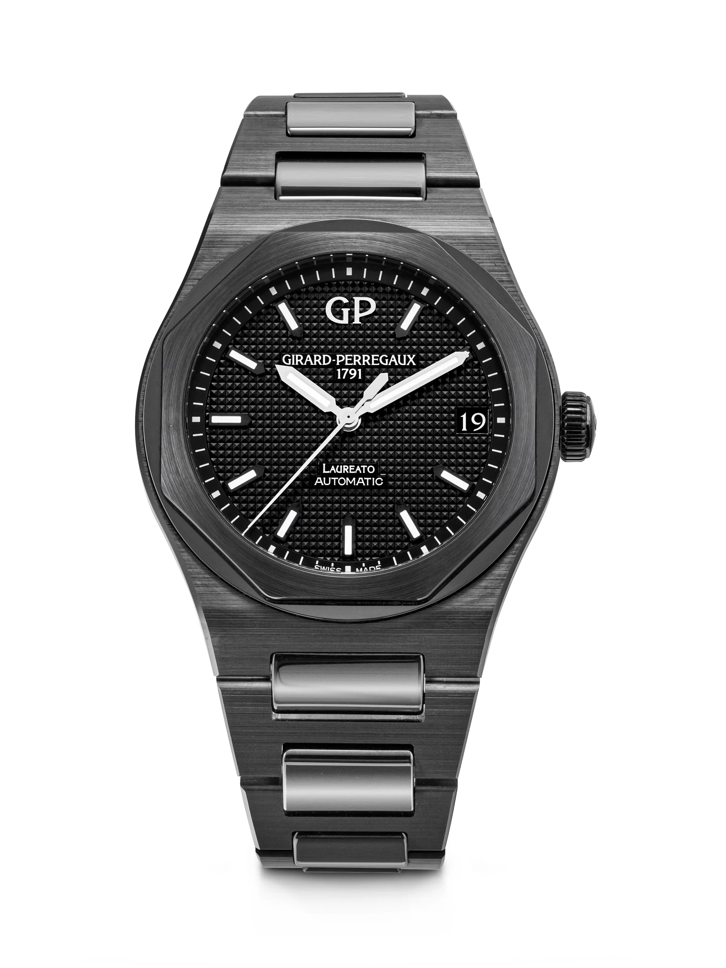 Girard-Perregaux Laureato 81010 42mm Black ceramic Black