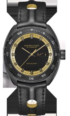 Hamilton American Classic H35425730 42mm Stainless steel and Black PVD Black 5