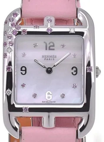 Hermès Cape Cod CC1.210 23mm Stainless steel White