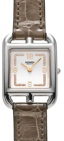 Hermès Cape Cod CC1.312.223 23mm Stainless steel White