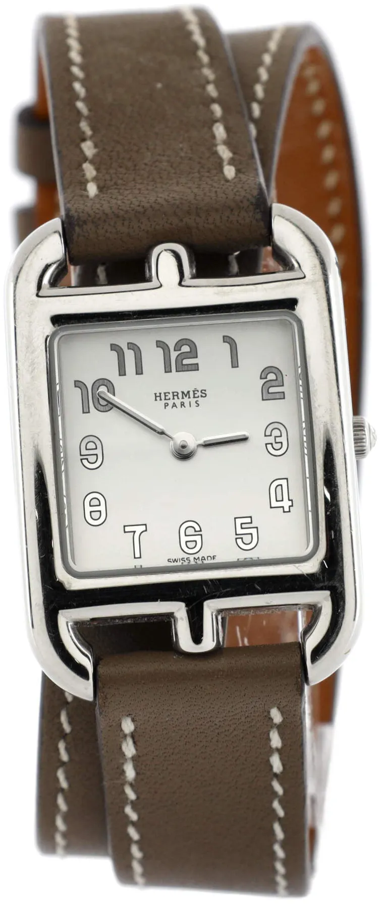 Hermès Cape Cod 23mm Stainless steel Silver