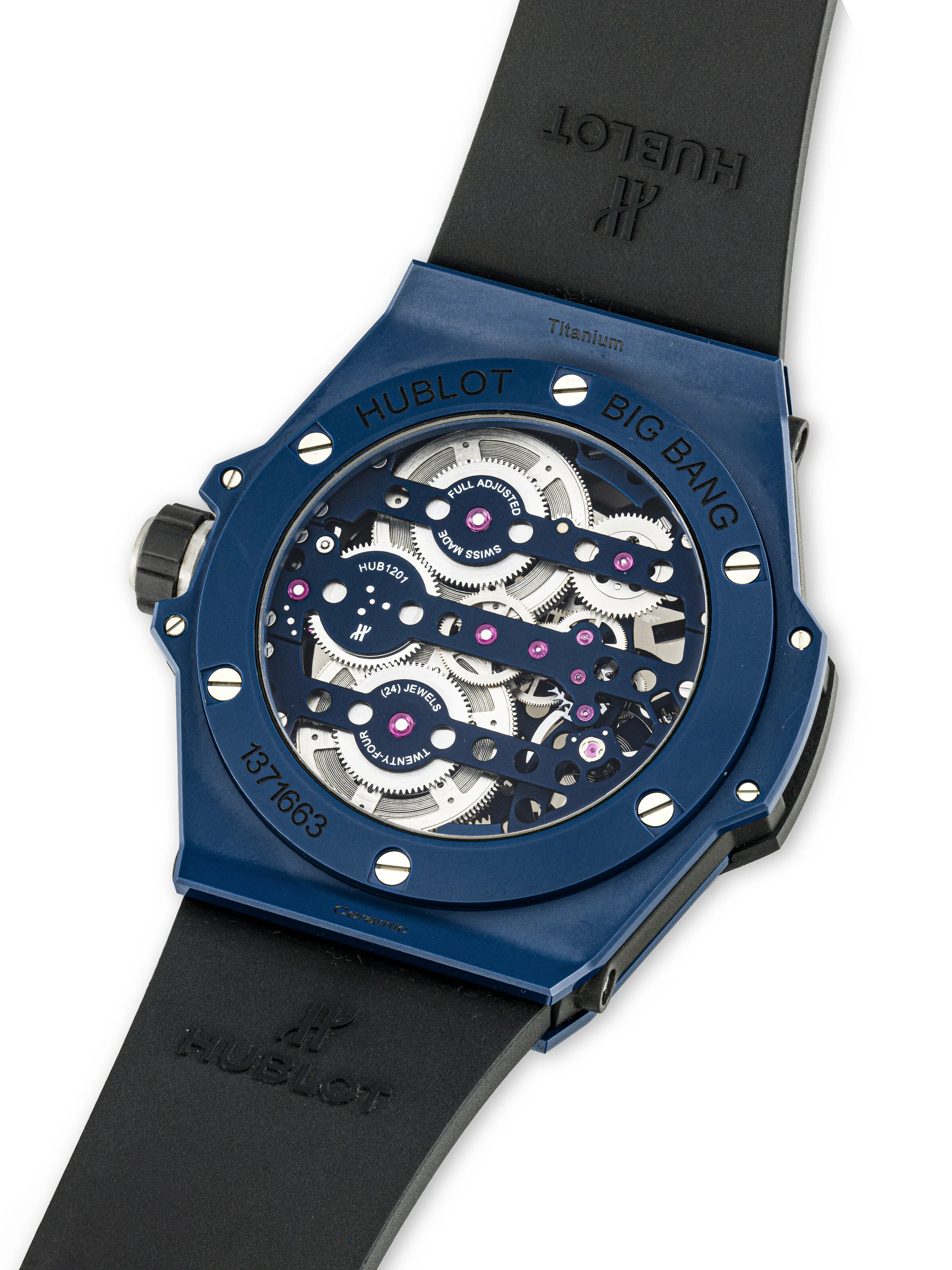 Hublot Big Bang 414.EX.5123.RX 45mm Ceramic And Titanium Semi-skeletonised 2