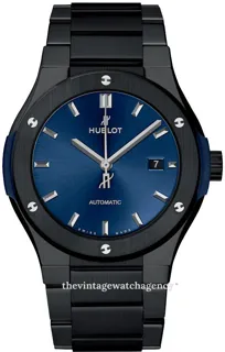 Hublot Classic Fusion 548.CM.7170.CM Black ceramic Blue