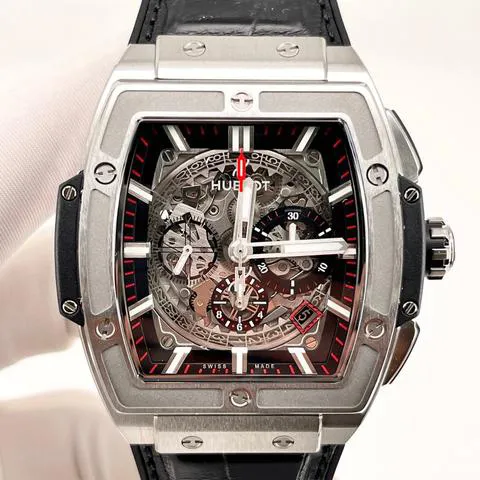 Hublot Spirit of Big Bang 601.NX.0173.LR 45mm Titanium Skeleton