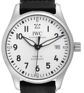 IWC Pilot Mark XX IW328208 40mm Stainless steel Silver