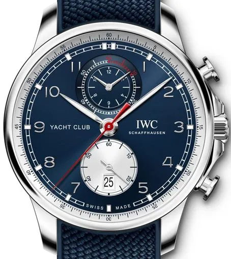 IWC Portugieser IW390704 44.5mm Stainless steel Blue