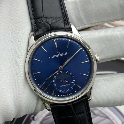 Jaeger-LeCoultre Master Ultra Thin Q1368480 39mm Stainless steel Blue 1