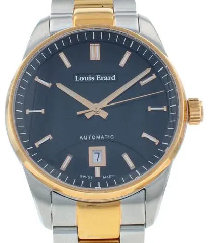 Louis Erard Héritage 69101AB72.BMA21 40mm Stainless steel Black