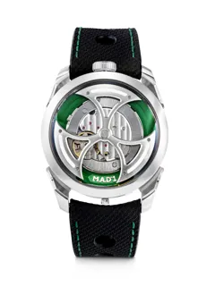 M.A.D. Editions M.A.D.1 Green Stainless steel Semi-skeletonized