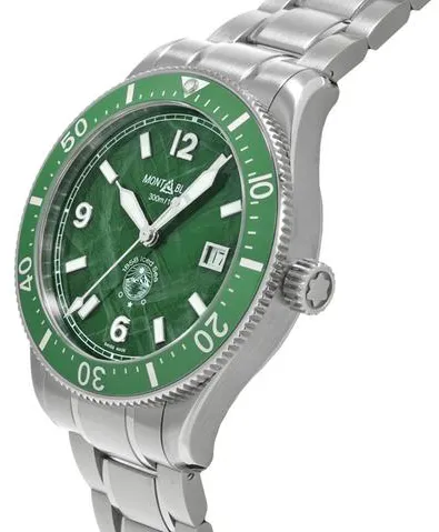 Montblanc 1858 129373 41mm Stainless steel Green 1