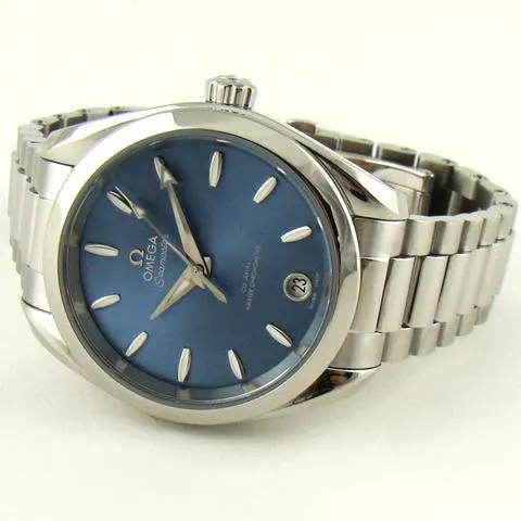 Omega Aqua Terra 220.10.34.20.03.002 34mm Stainless steel Blue