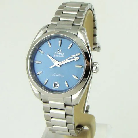 Omega Aqua Terra 220.10.34.20.03.002 34mm Stainless steel Blue 2