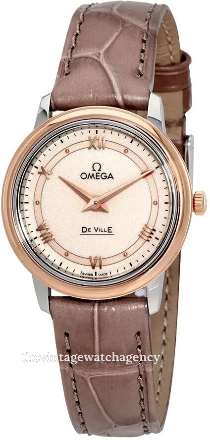 Omega De Ville 424.23.27.60.09.001 27.5mm Stainless steel White