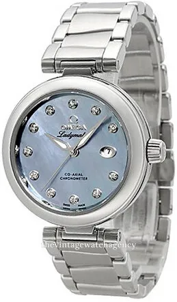 Omega De Ville 425.30.34.20.57.003 34mm Stainless steel Blue