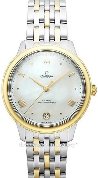 Omega De Ville 434.20.34.20.05.002 34mm Stainless steel White