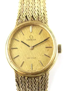 Omega De Ville 18k Gold Golden